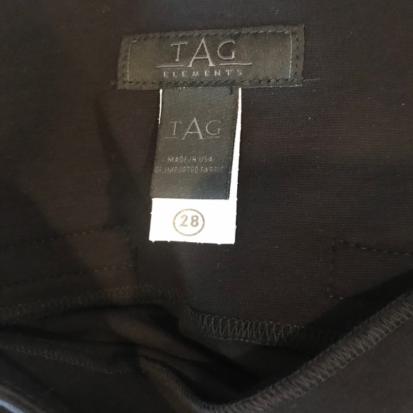 TAG Elements Rodeo Drive black Pencil Skirt, size 28, NWT - Picture 7 of 8
